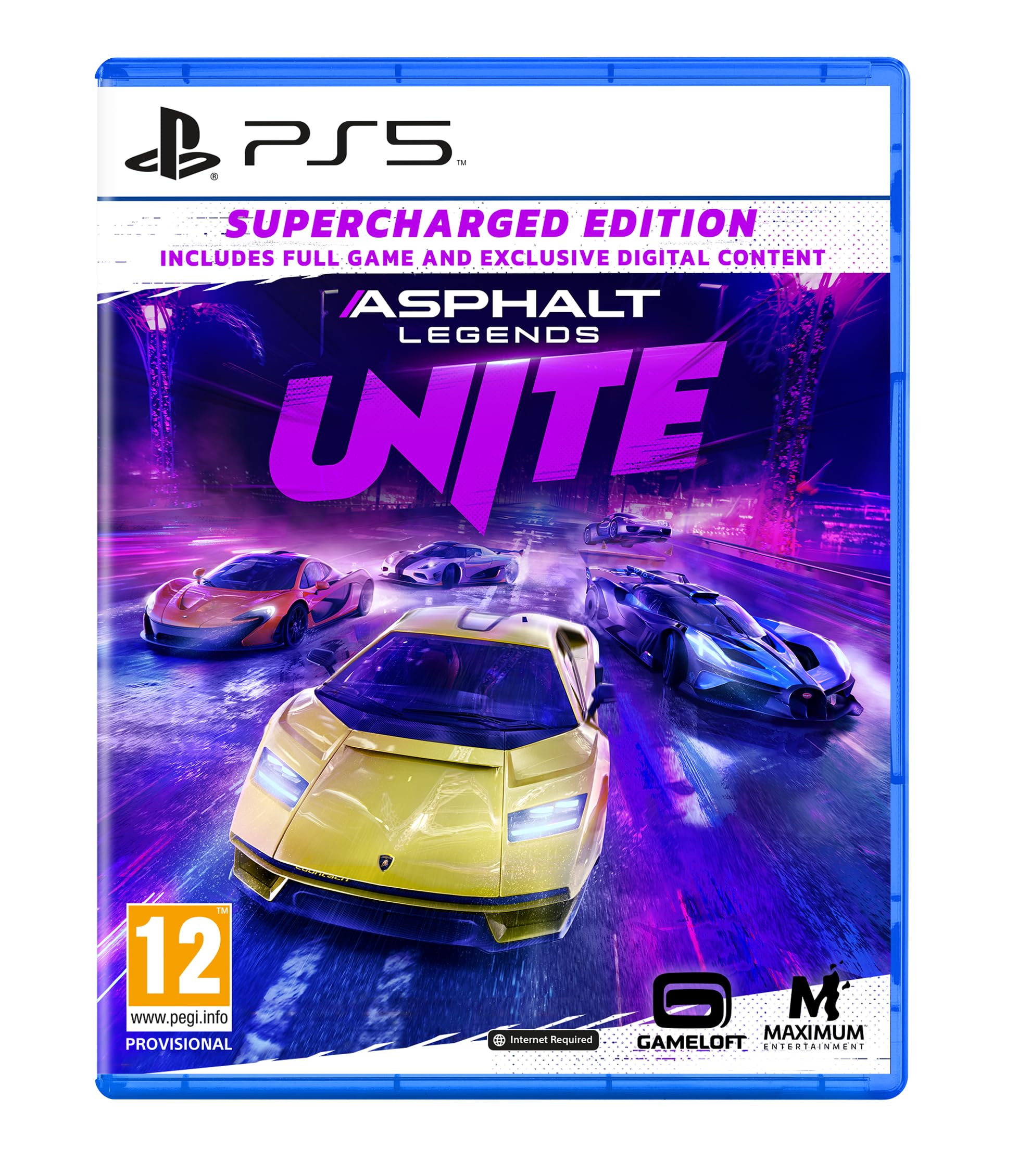 Asphalt Legends UNITE : édition suralimentée -PS5 Asphalt Legends UNITE : édition suralimentée -PS5
